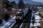 Passing trains in Emmaus